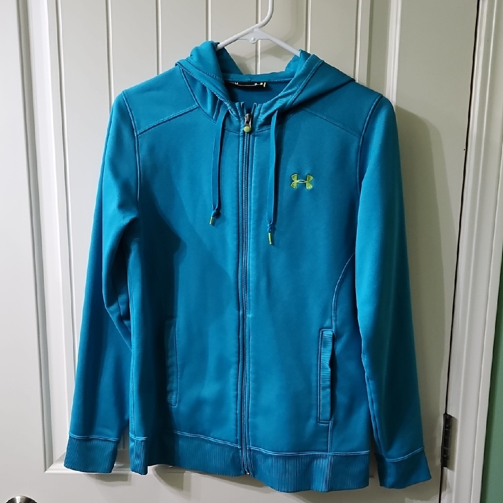 Under Armour Women's Medium Teal Hoodie